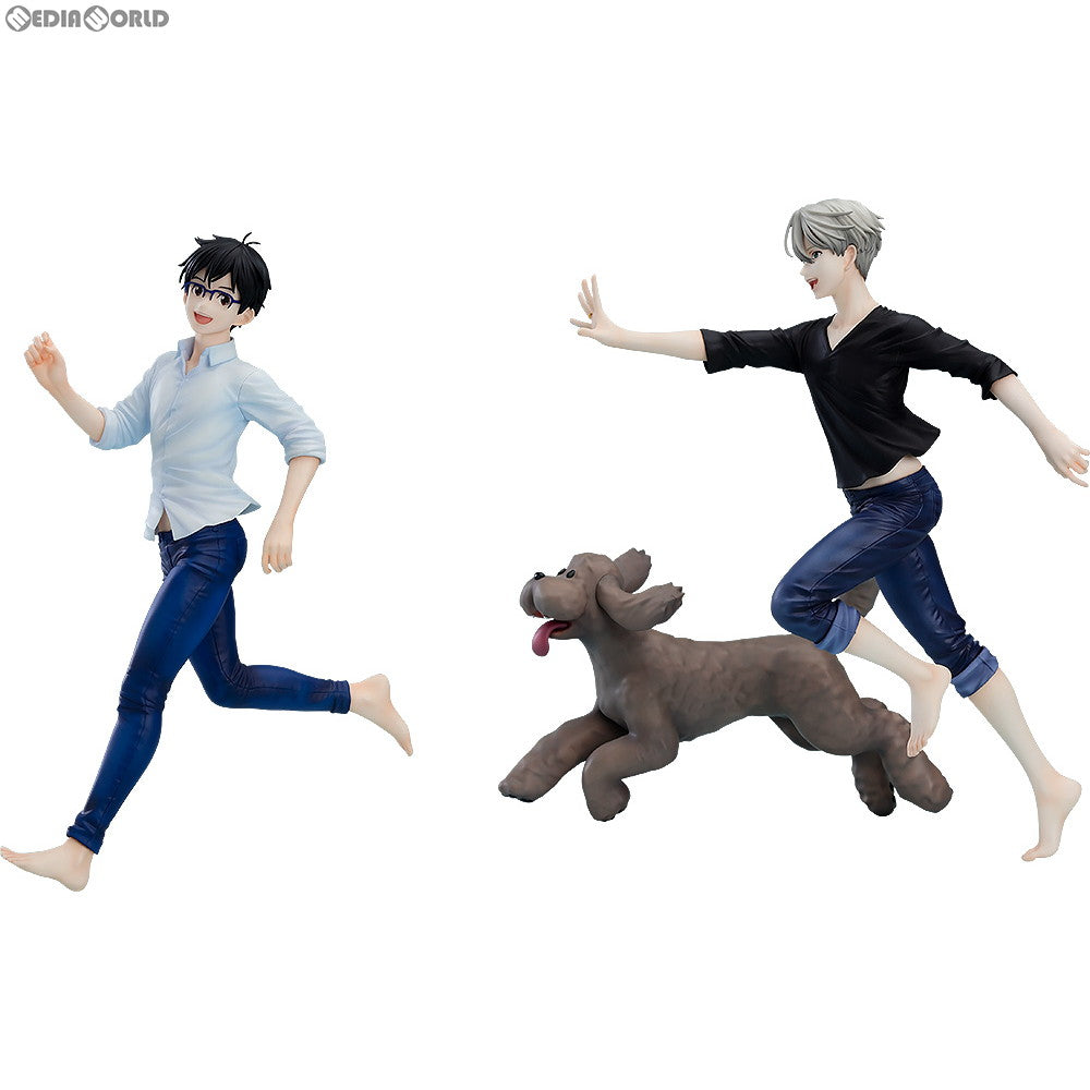 【中古即納】[FIG] GOODSMILE ONLINE SHOP限定特典付属 勝生勇利&ヴィクトル・ニキフォロフ Premium Box ユーリ!!! on ICE 1/8 完成品 フィギュア オランジュ・ルージュ(20201001)
