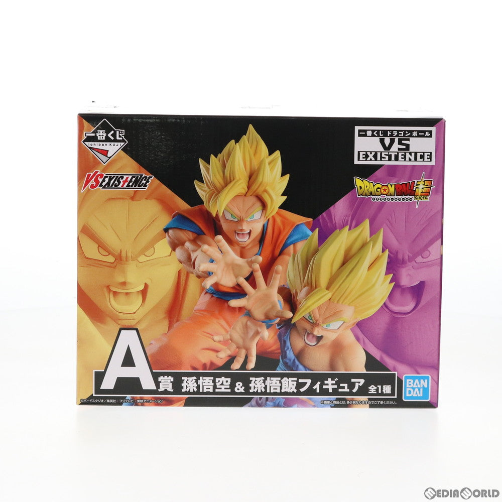 【中古即納】[FIG]一番くじ ドラゴンボール VS EXISTENCE A賞 孫悟空&孫悟飯 フィギュア ドラゴンボール超(スーパー) プライズ バンダイスピリッツ(20180922)