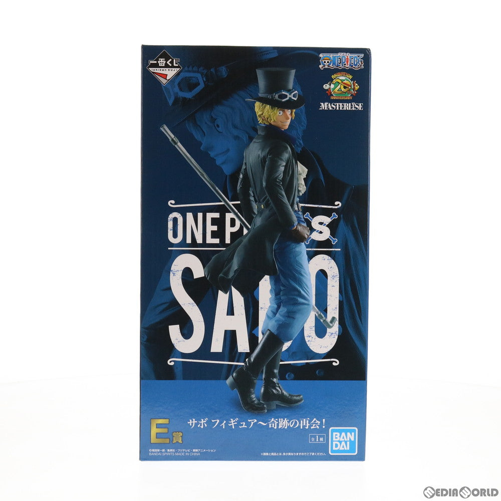 【中古即納】[FIG]E賞 MASTERLISE サボ ～奇跡の再会!  一番くじ ワンピース THE GREATEST! 20th ANNIVERSARY  ONE PIECE  フィギュア プライズ(374) バンダイスピリッツ(20190426)