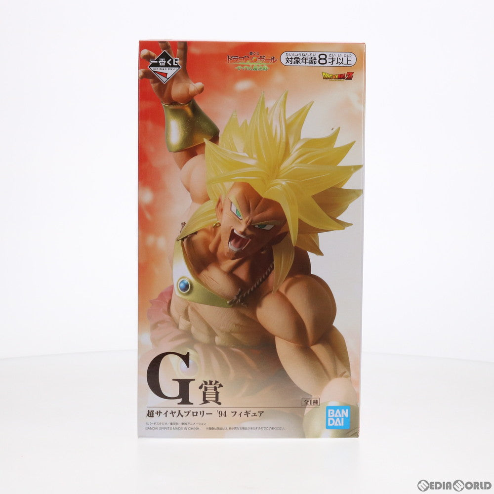 【中古即納】[FIG]G賞 超サイヤ人 ブロリー '94 フィギュア 一番くじ ドラゴンボール -サイヤ人超決戦- ドラゴンボールZ プライズ バンダイスピリッツ(20191002)