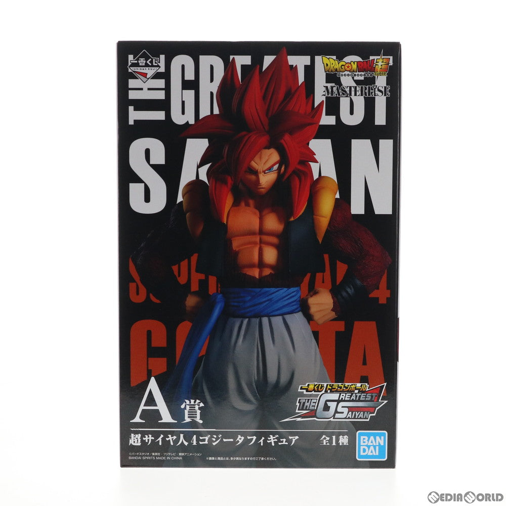 【中古即納】[FIG]一番くじ ドラゴンボール THE GREATEST SAIYAN A賞 MASTERLISE 超サイヤ人4ゴジータ フィギュア ドラゴンボール超(スーパー) プライズ バンダイスピリッツ(20191101)