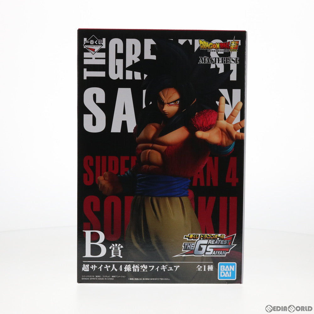 【中古即納】[FIG]一番くじ ドラゴンボール THE GREATEST SAIYAN MASTERLISE B賞 超サイヤ人4孫悟空 ドラゴンボールZ フィギュア プライズ バンダイスピリッツ(20191101)