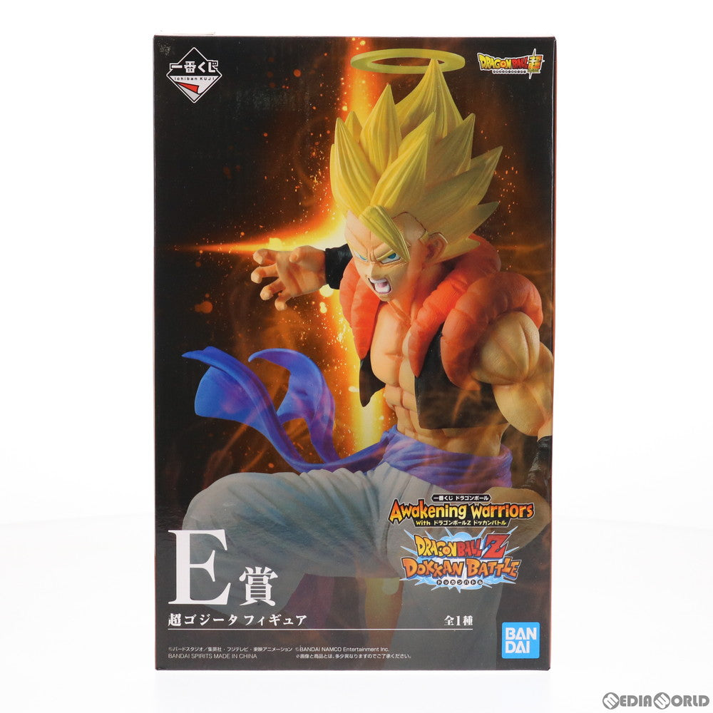 【中古即納】[FIG]E賞 超ゴジータ フィギュア 一番くじ ドラゴンボール Awakening warriors with ドラゴンボールZ ドッカンバトル プライズ バンダイスピリッツ(20200221)