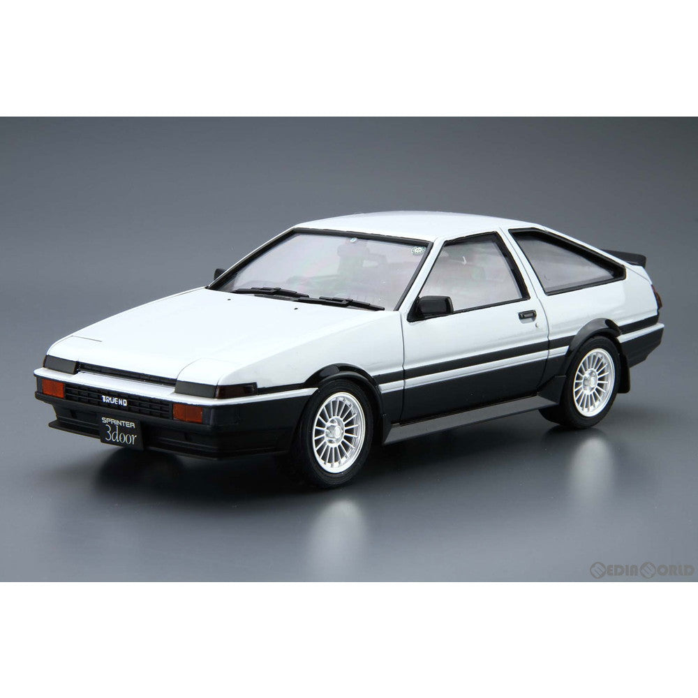 【新品】【お取り寄せ】[PTM] (再販) ザ・モデルカー No.5 1/24 トヨタ AE86 スプリンタートレノGT-APEX '85 プラモデル アオシマ(20211210)