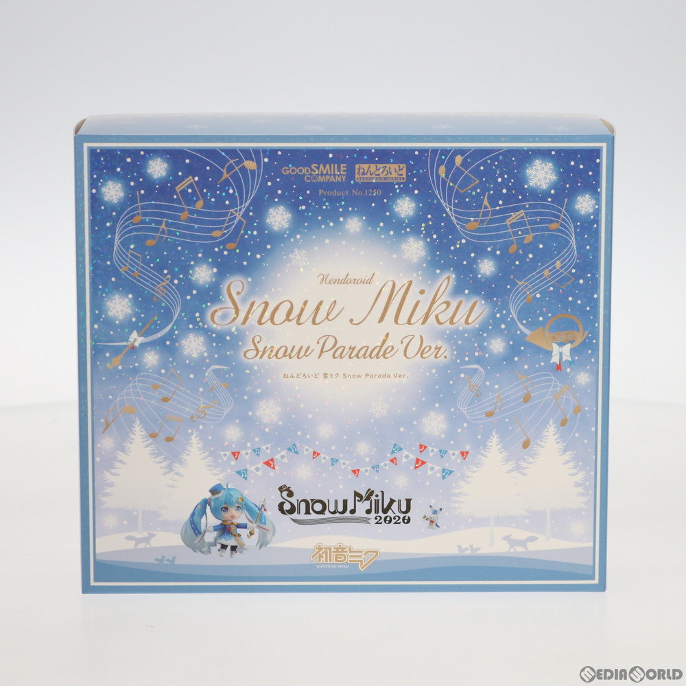 【中古即納】[FIG]ねんどろいど 1250 雪ミク Snow Parade Ver. キャラクター・ボーカル・シリーズ 01 初音ミク 完成品 可動フィギュア 一部イベント&GOODSMILE ONLINE SHOP限定 グッドスマイルカンパニー(20200209)