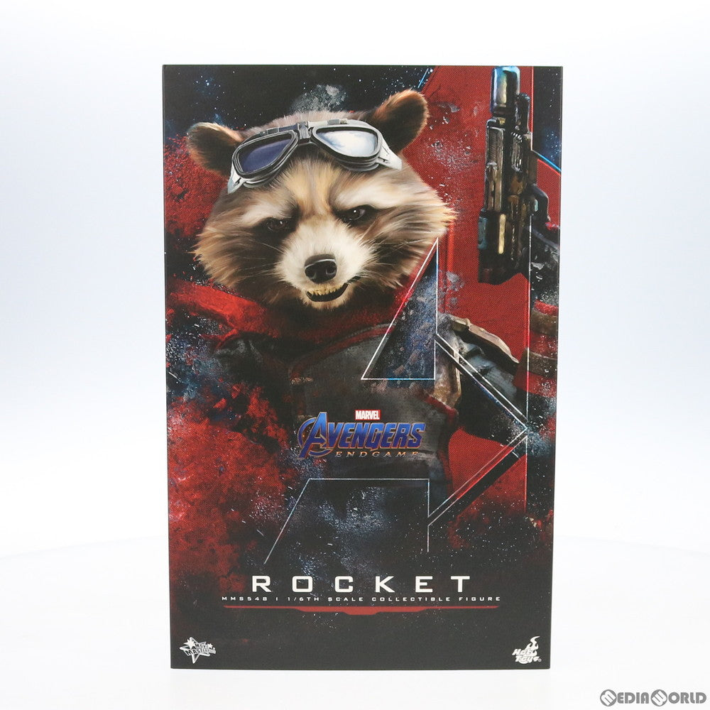 【中古即納】[FIG] ムービー・マスターピース ロケット アベンジャーズ/エンドゲーム 1/6 完成品 可動フィギュア(MM#548) ホットトイズ(20200723)