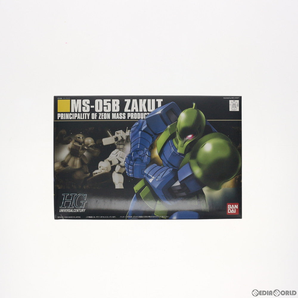 【中古即納】[PTM] HGUC 1/144 MS-05B ザクI(旧ザク) 機動戦士ガンダム プラモデル バンダイ(19991231)