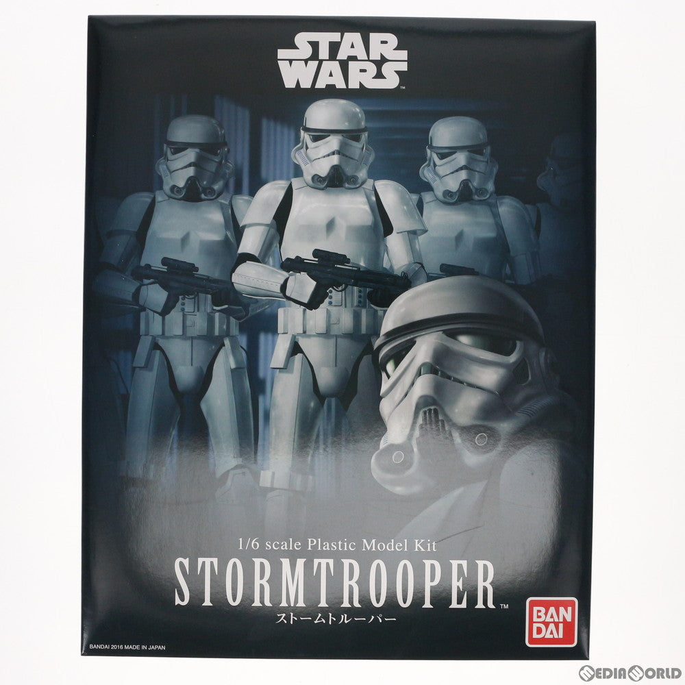 【中古即納】[PTM] 1/6 ストームトルーパー STAR WARS(スター・ウォーズ) エピソード4/新たなる希望 プラモデル(0210505) バンダイ(20161210)