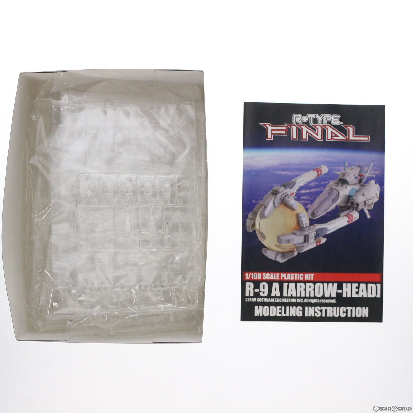 【中古即納】[PTM] 1/100 R-9A ARROW-HEAD(アロー・ヘッド) クリアVer. R-TYPE FINAL(アール・タイプ ファイナル) プラモデル(PP019) PLUM(プラム) (20130228)