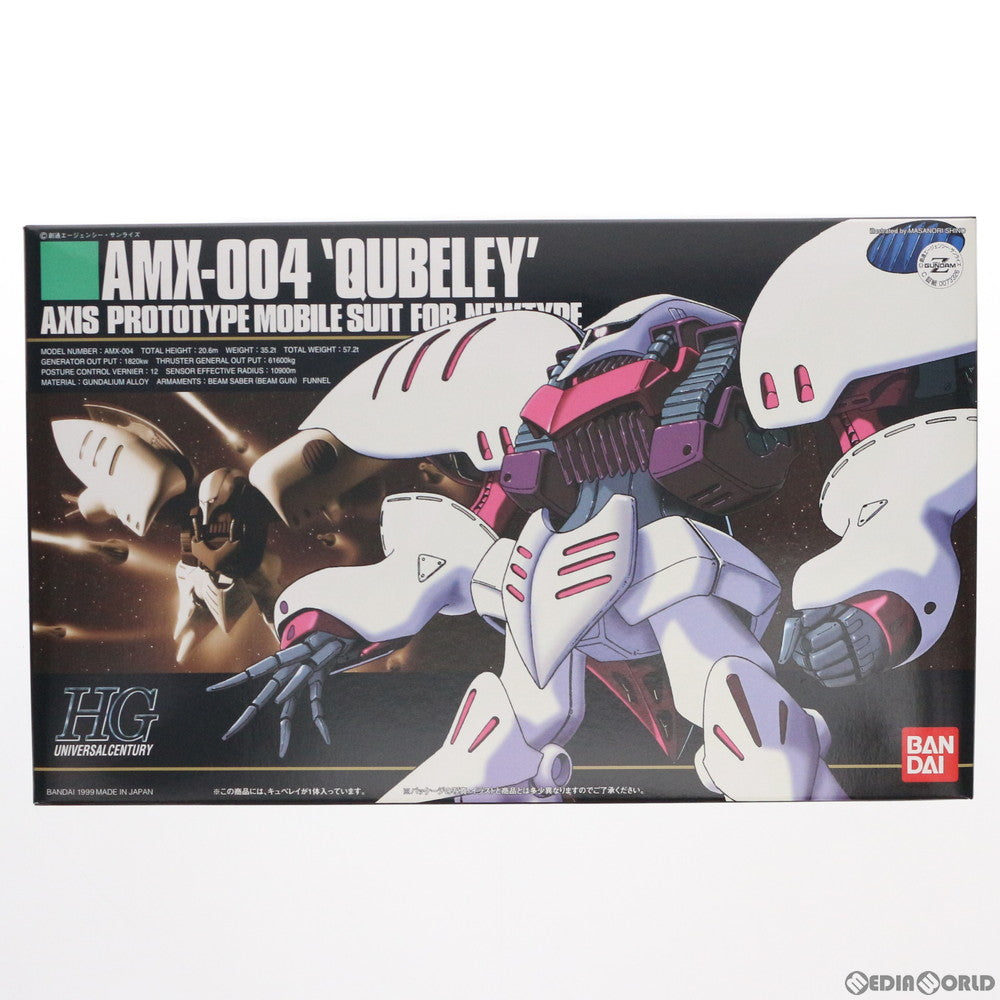 【中古即納】[PTM]HGUC 1/144 AMX-004 キュベレイ 機動戦士Zガンダム プラモデル バンダイ(20090831)