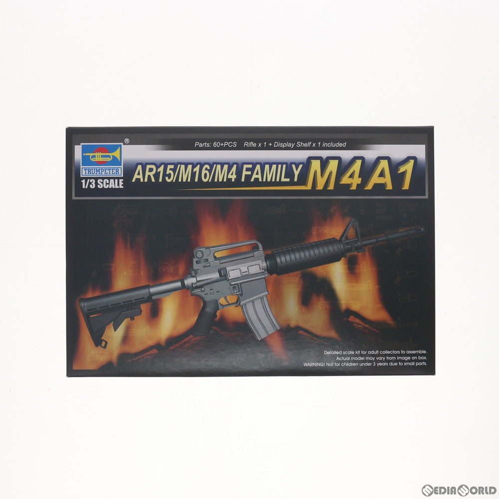 【中古即納】[PTM] 1/3 M4 カービン ワールドウェポンシリーズ プラモデル(01908) トランペッター(TRUMPETER) (20110719)