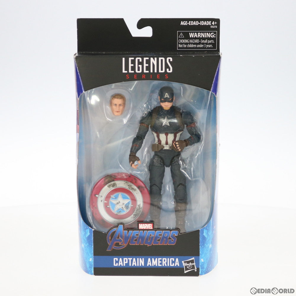 【中古即納】[FIG] 6インチ「レジェンド」 キャプテン・アメリカ アベンジャーズ/エンドゲーム アクションフィギュア(海外流通版) ハズブロ(20190630)