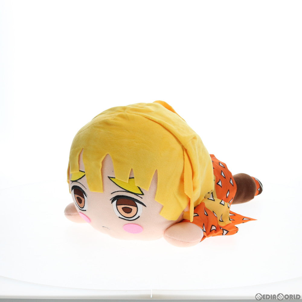 【中古即納】[FIG](タグ有)メガジャンボ寝そべりぬいぐるみ 我妻善逸(あがつまぜんいつ) 鬼滅の刃 ぬいぐるみ プライズ セガ(20191031)