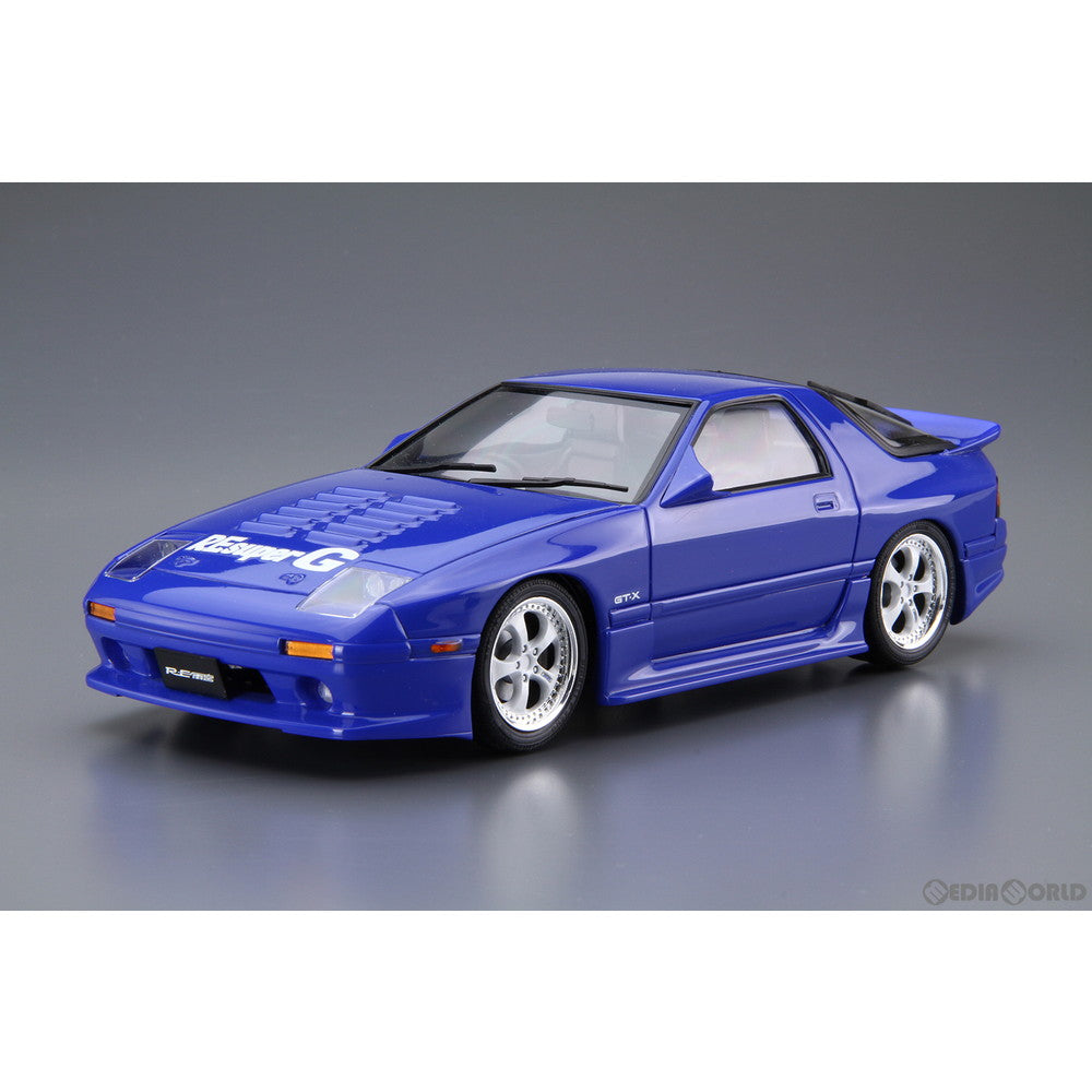 【新品】【お取り寄せ】[PTM] (再販) ザ・チューンドカー No.58 1/24 RE雨宮 FC3S RX-7 '89(マツダ) プラモデル アオシマ(20211210)