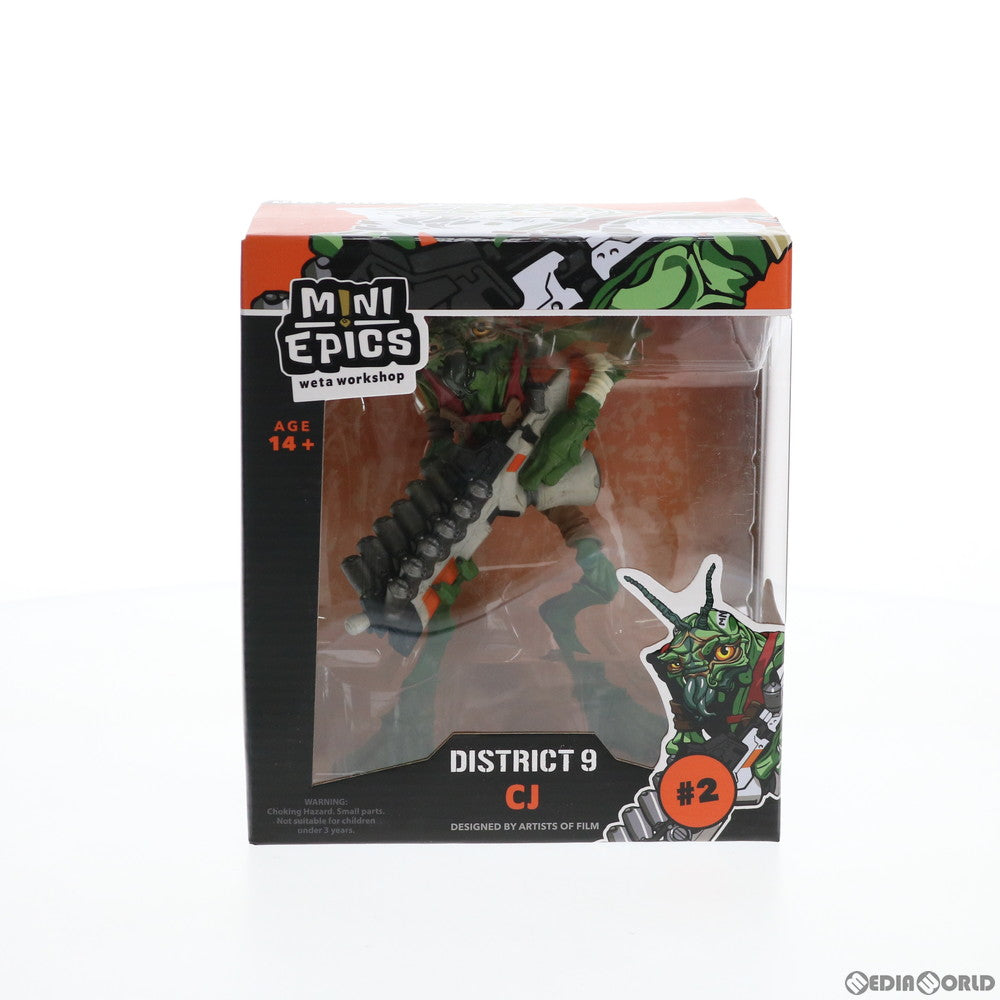 【中古即納】[FIG] ミニエピックス DISTRICT-9 第9地区 CJ クリストファー・ジョンソン PVC 完成品 フィギュア WETA(ウェタ) (20200930)