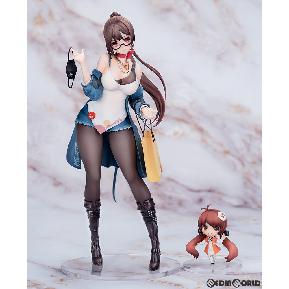 【新品即納】[FIG] 予約特典付属 XIAMI(シャミ) 4周年記念フィギュア -初めまして- ブルーVer. 1/7 完成品 フィギュア APEX(エーペックス) (20210828)