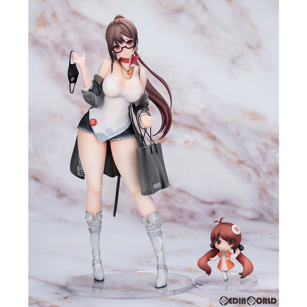 【中古即納】[FIG] 予約特典付属 XIAMI(シャミ) 4周年記念フィギュア -初めまして- グレーVer. 1/7 完成品 フィギュア APEX(エーペックス) (20210828)