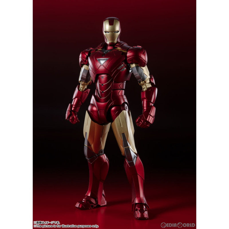 【中古即納】[FIG] S.H.Figuarts(フィギュアーツ) アイアンマン マーク6 -BATTLE DAMAGE EDITION-(アベンジャーズ) 完成品 可動フィギュア バンダイスピリッツ(20210429)