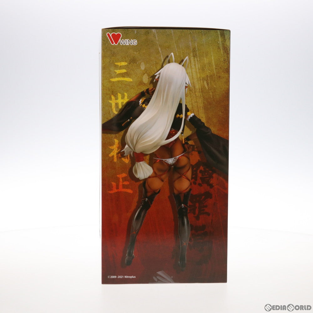 【中古即納】[箱難あり][FIG] 三世村正(さんせいむらまさ) 装甲悪鬼村正 贖罪編 1/7 完成品 フィギュア WING(ウイング) (20211001)