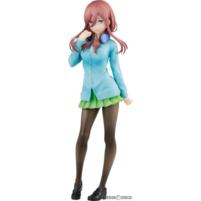 【中古即納】[FIG] POP UP PARADE(ポップアップパレード) 中野三玖(なかのみく) 五等分の花嫁∬ 完成品 フィギュア グッドスマイルカンパニー(20210417)