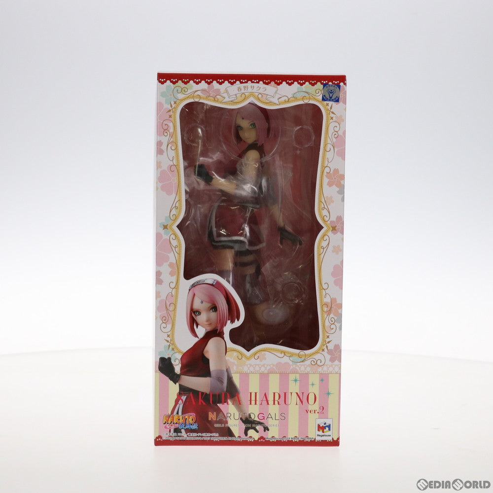 【中古即納】[FIG] NARUTOギャルズ 春野サクラ(はるのさくら) Ver.2 NARUTO-ナルト- 疾風伝 完成品 フィギュア 一部店舗&オンラインショップ限定 メガハウス(20190626)