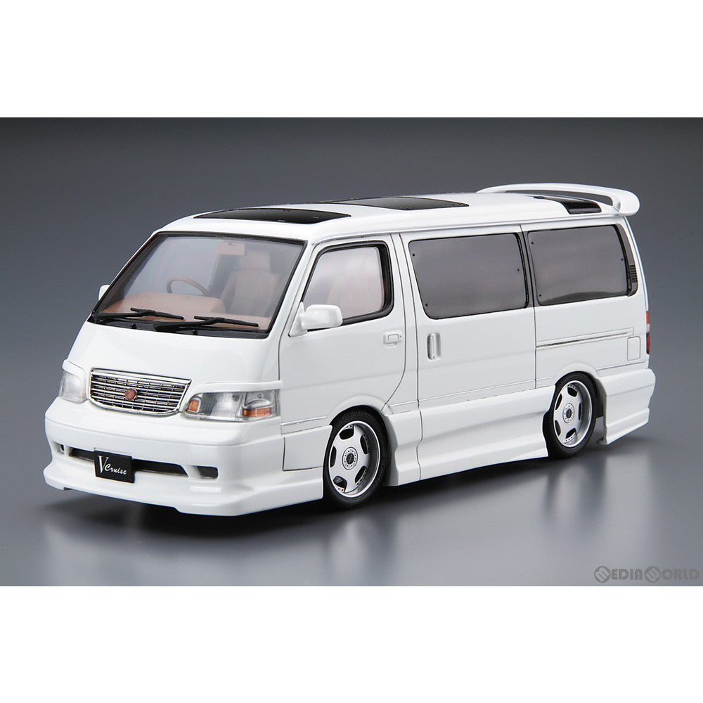 【新品】【お取り寄せ】[PTM] ザ・チューンドカー No.25 1/24 アズマックス KZH100ハイエース '99(トヨタ) プラモデル アオシマ(20210310)