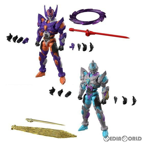 【中古即納】[PTM] (食玩) プレミアムバンダイ限定 スーパーミニプラ SSSS.GRIDMAN グリッドナイト&グリッドマン(Initial Fighter) セット プラモデル バンダイ(20190930)