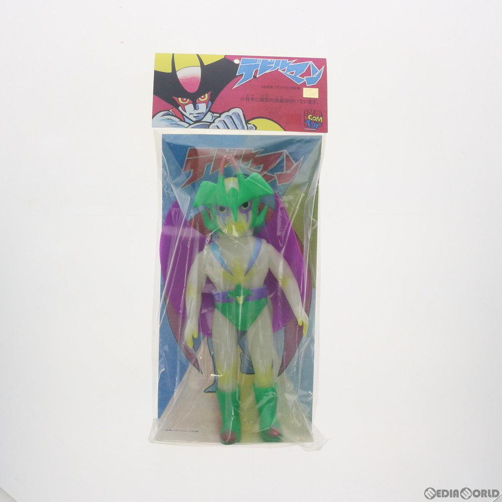 【中古即納】[FIG] TOYFUL限定 デビルマン(G.I.D Ver./蓄光成型/黄緑/紫) 完成品 ソフビ フィギュア メディコム・トイ(20180531)
