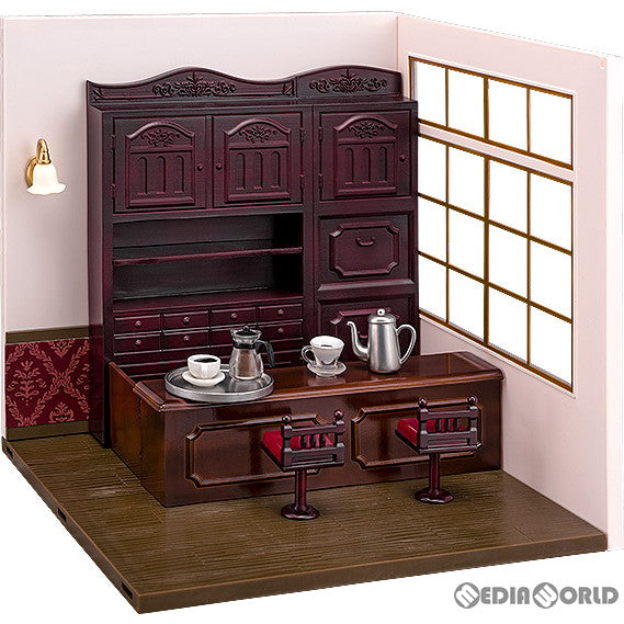 【新品即納】[FIG] ねんどろいどプレイセット #09 喫茶店Bセット フィギュア用アクセサリ Phat!(ファット・カンパニー) (20221224)
