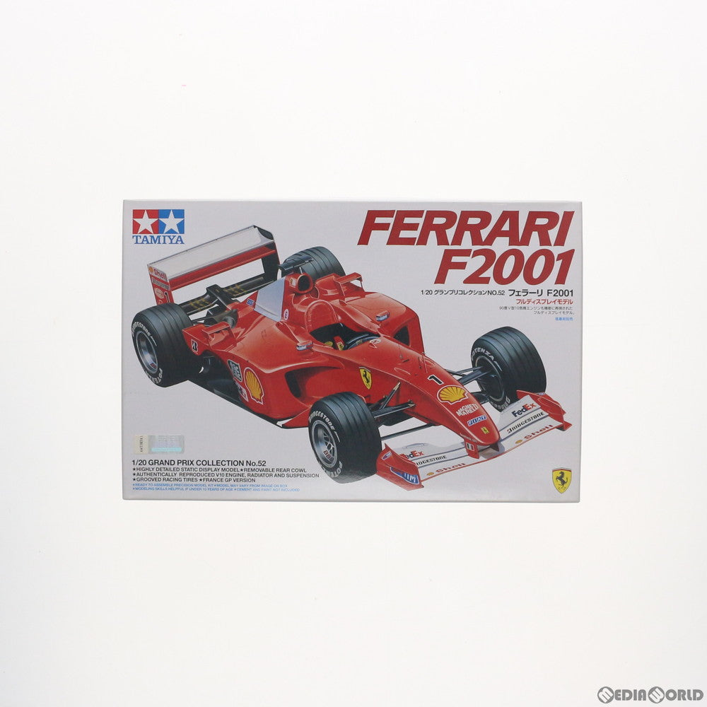 【中古即納】[PTM] グランプリコレクション No.52 1/20 フェラーリF2001 プラモデル(20052) タミヤ(20020331)