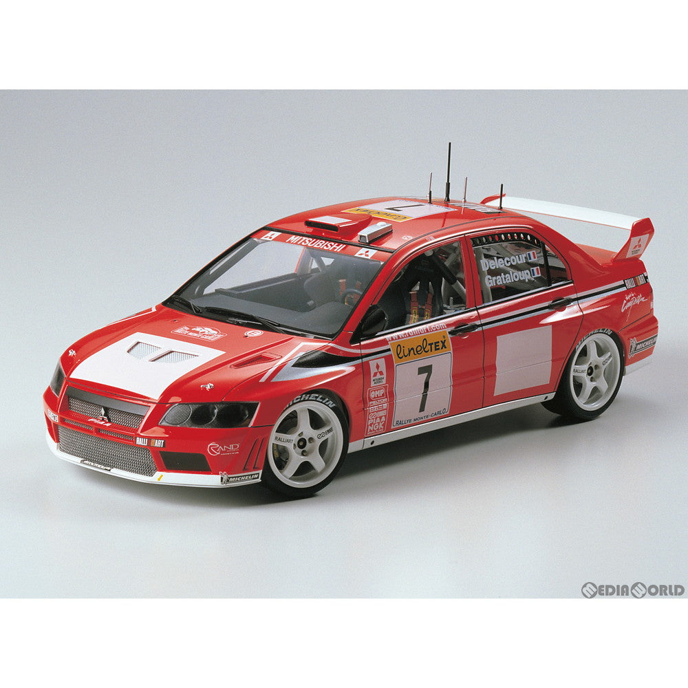 【中古即納】[PTM] スポーツカーシリーズ No.257 1/24 三菱 ランサーエボリューションVII WRC プラモデル(24257) タミヤ(20061231)