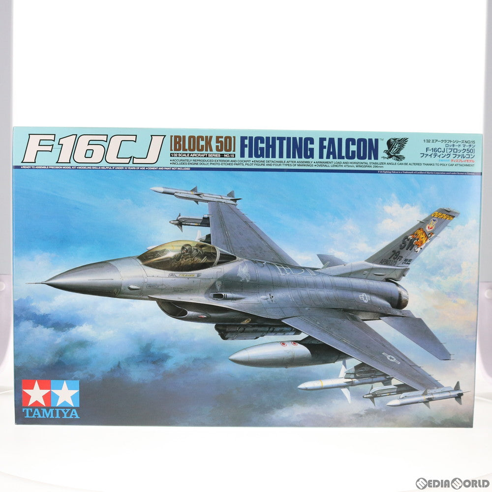 【中古即納】[PTM] エアークラフトシリーズ No.15 1/32 ロッキードマーチン F-16CJ(ブロック50) ファイティングファルコン プラモデル(60315) タミヤ(20041130)