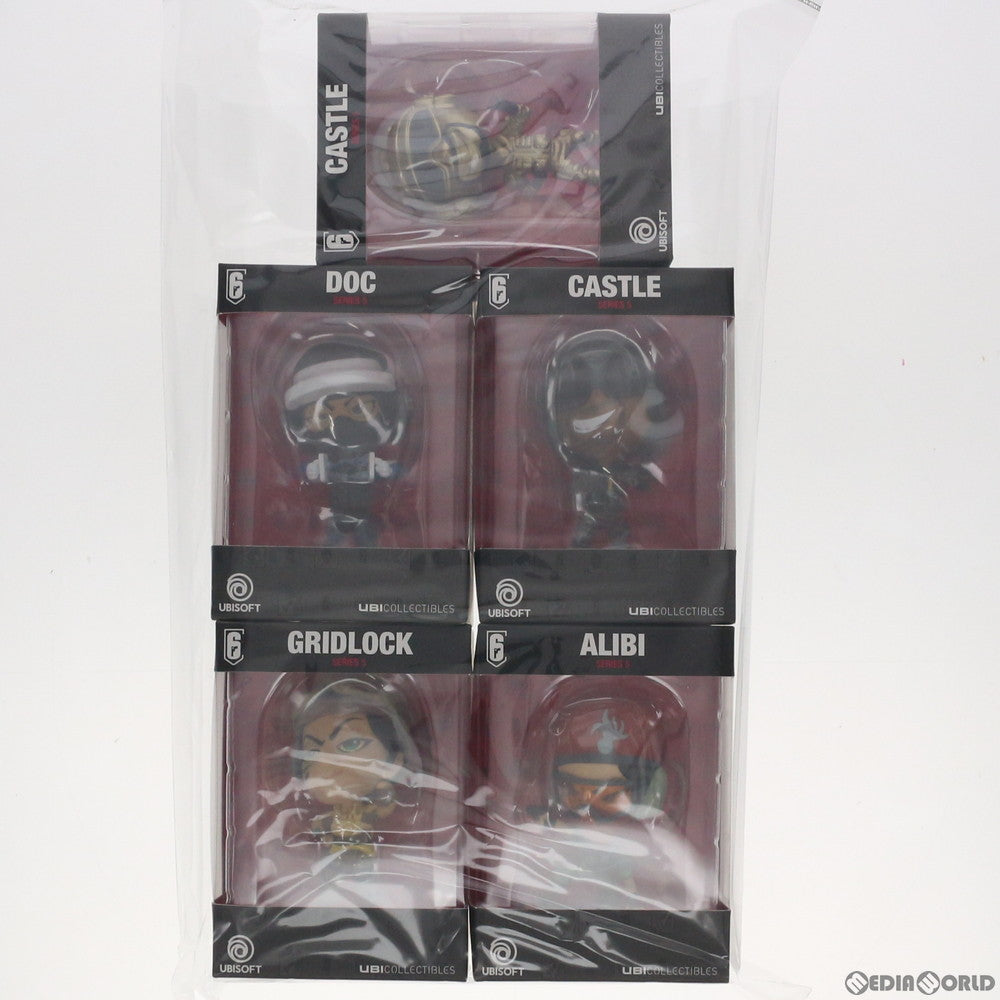 【中古即納】[FIG] 初回限定特典付属 シックスコレクション チビフィギュアシリーズ5 5体セット レインボーシックス シージ 完成品 Ubisoft(ユービーアイソフト) (20200818)