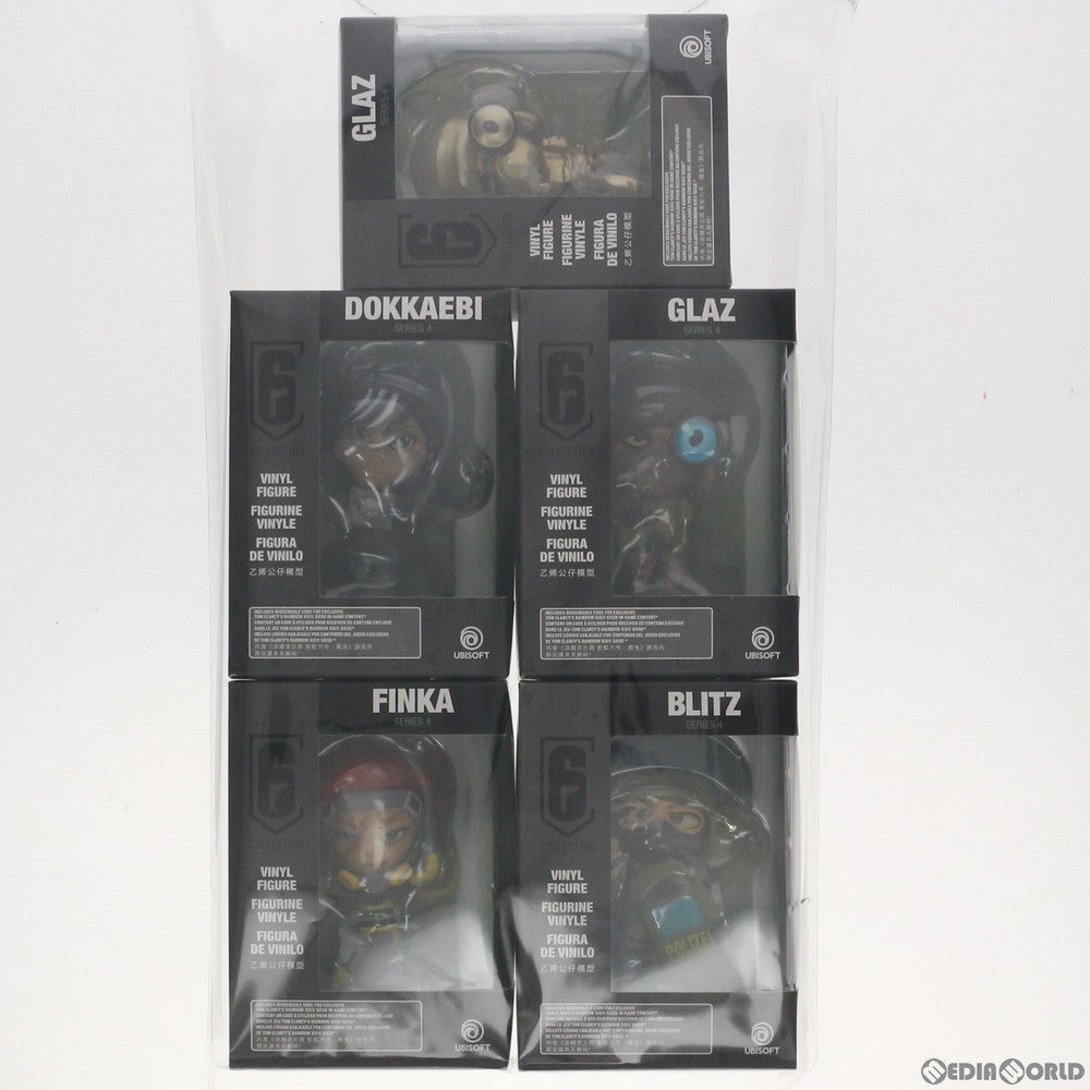 【中古即納】[FIG] 初回限定特典付属 シックスコレクション チビフィギュアシリーズ4 5体セット レインボーシックス シージ 完成品 Ubisoft(ユービーアイソフト) (20200213)