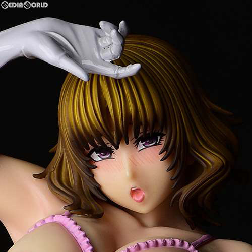 【中古即納】[FIG]彩/化けの皮 by LINDA Ver. Pink 一部流通限定版 1/6 完成品 フィギュア 花畑と美少女(20200820)