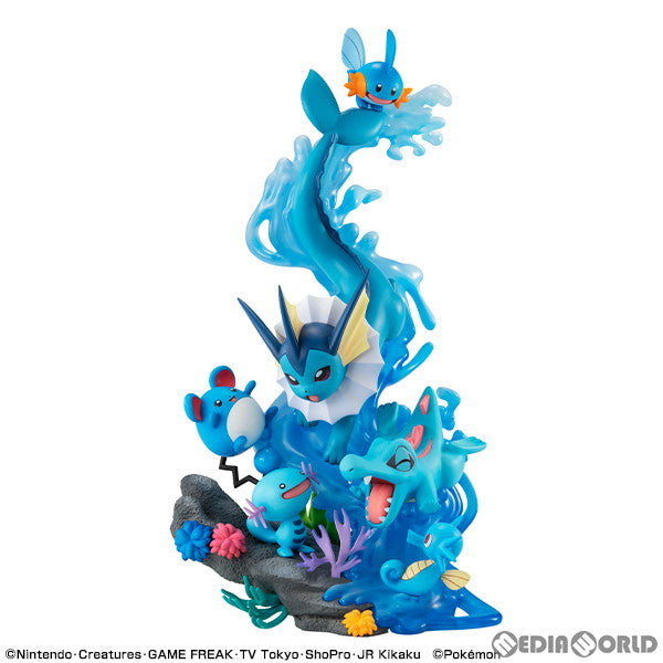 【中古即納】[FIG] G.E.M.EXシリーズ みずタイプ DIVE TO BLUE ポケットモンスター 完成品 フィギュア メガハウス(20210710)