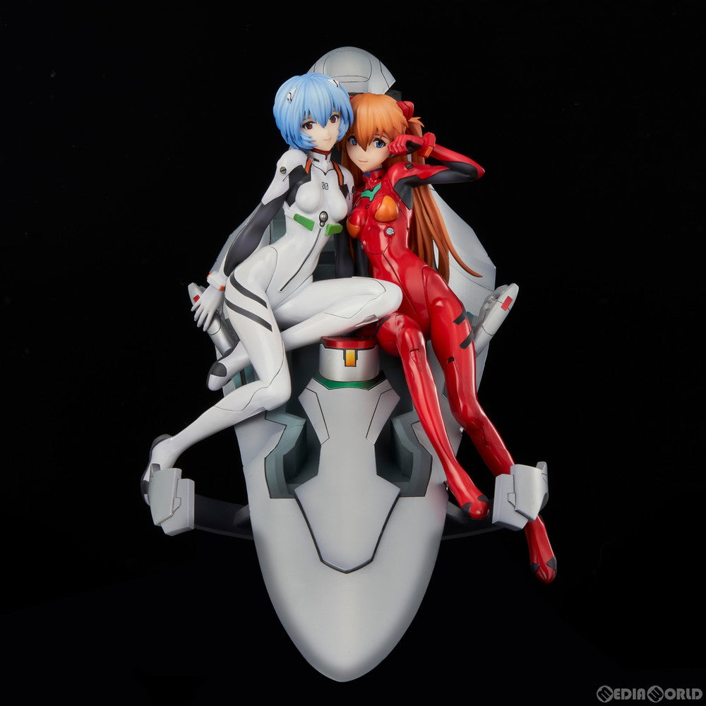 【中古即納】[FIG] レイ&アスカ 〜twinmore Object〜 新世紀エヴァンゲリオン 完成品 フィギュア ユニオンクリエイティブ(20211128)