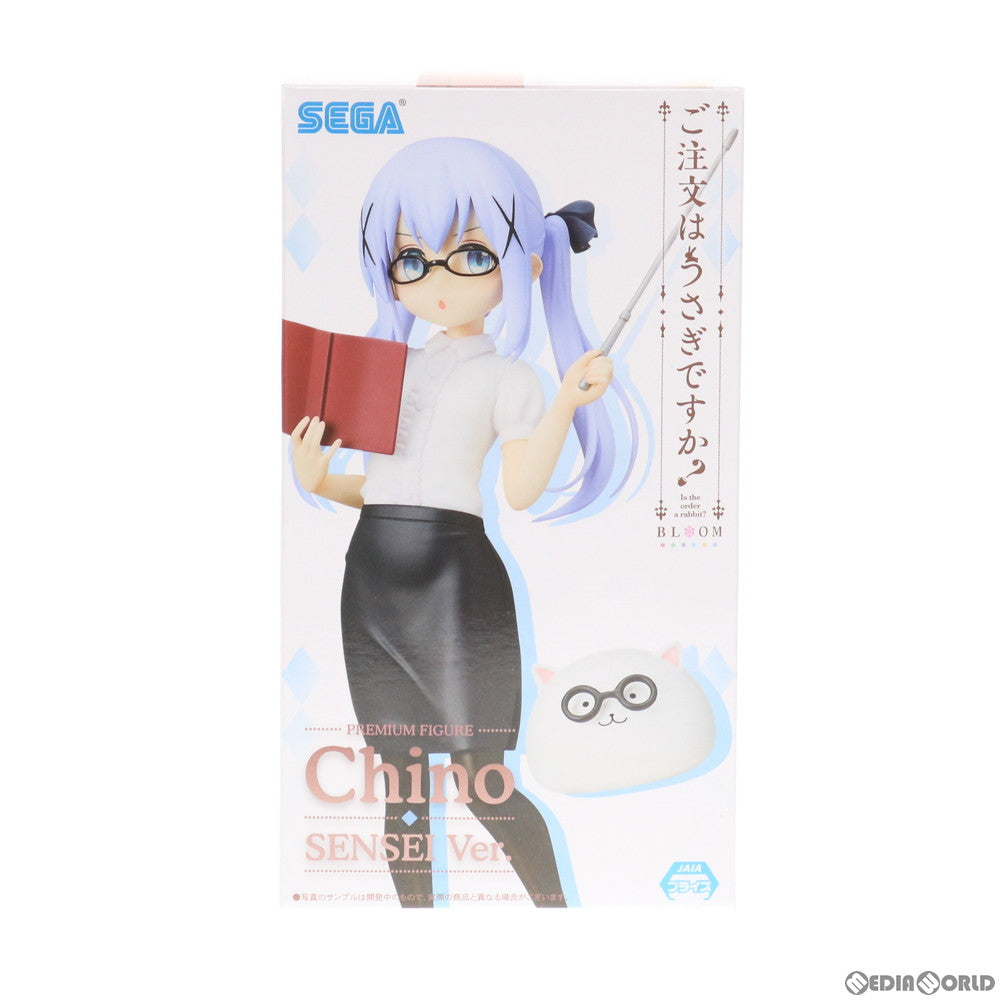 【中古即納】[FIG] チノ 先生Ver. プレミアムフィギュア ご注文はうさぎですか？BLOOM(ブルーム) プライズ(1047507) セガ(20210110)