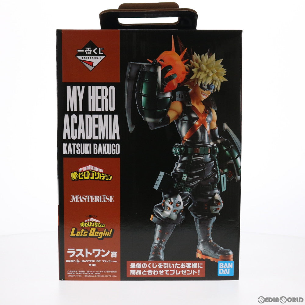 【中古即納】[FIG] ラストワン賞 MASTERLISE 爆豪勝己(ばくごうかつき) -動- ラストワンver. 一番くじ 僕のヒーローアカデミア Let's Begin! フィギュア プライズ(730) バンダイスピリッツ(20210102)