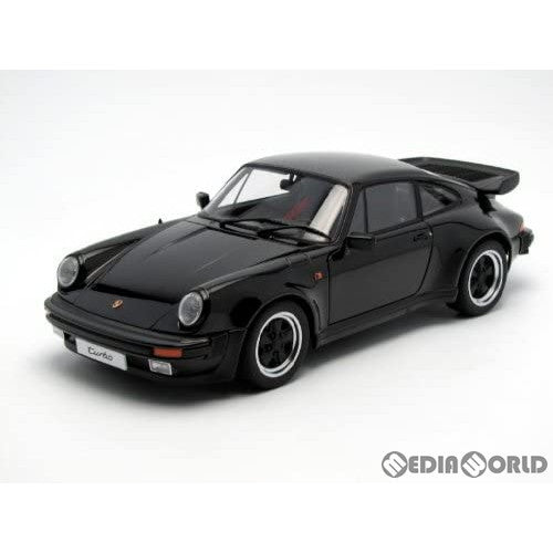【中古即納】[FIG] ポルシェ 911(930) 3.3 ターボ(ブラック) 1/18 完成品 ミニカー(77981) AUTOart(オートアート) (20110729)