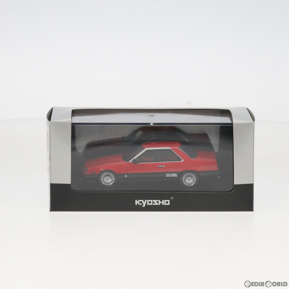 【中古即納】[FIG] ニッサン スカイライン 2000 ターボRS-X(R30) レッド/ブラック 1/43 完成品 ミニカー(K03601R) 京商(20111231)