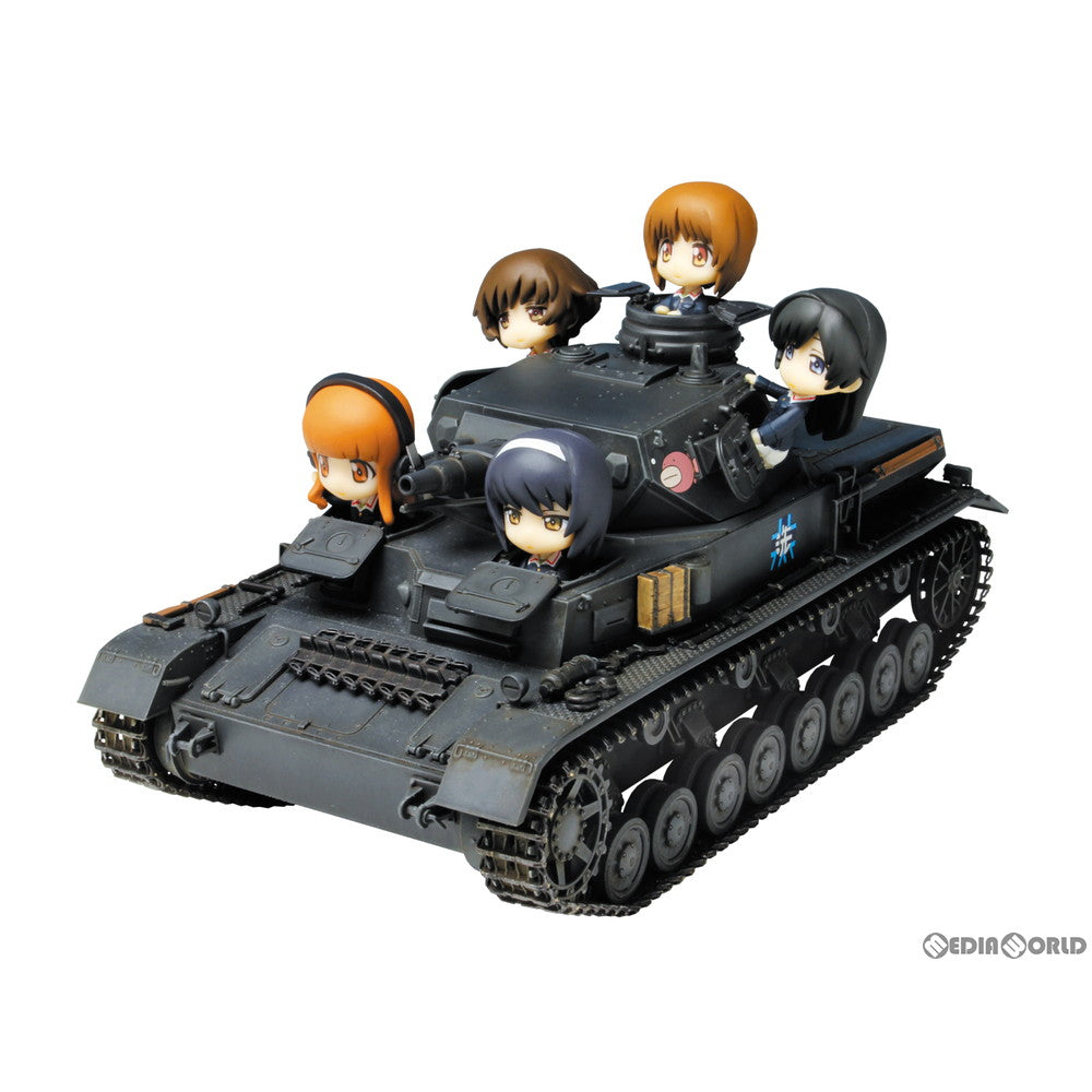 【中古即納】[PTM] 1/35 IV号戦車 D型 w/デフォルメあんこうチーム プチあんこうチーム付き限定版です! パンツァージャケットver. ガールズ&パンツァー プラモデル(GP-26) プラッツ(20160619)