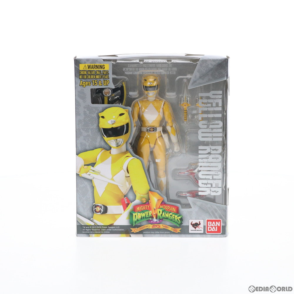 【中古即納】[FIG] S.H.Figuarts(フィギュアーツ) イエローレンジャー マイティ・モーフィン・パワーレンジャー 完成品 可動フィギュア バンダイ(20141231)