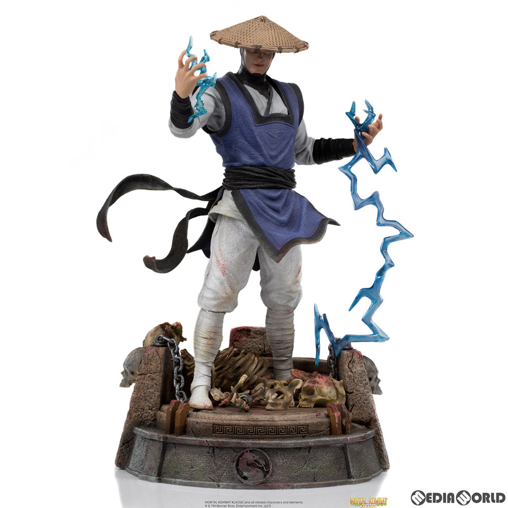 【新品即納】[FIG] 「アートスケール」 ライデン モータルコンバット アイアン・スタジオ スタチュー 1/10 完成品 フィギュア アイアンスタジオ(20221231)