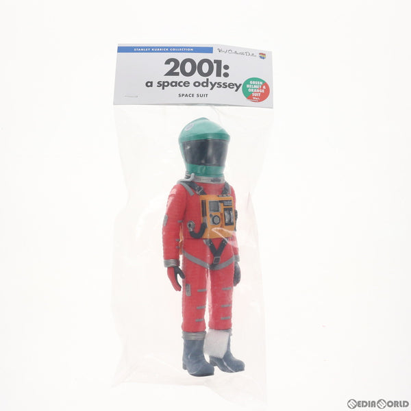 FIG]ヴァイナルコレクティブルドールズ No.324 VCD SPACE SUIT(スペーススーツ) GREEN HELMET & ORANGE  SUIT Ver. 2001年宇宙の旅 完成品 フィギュア メディコム・トイ