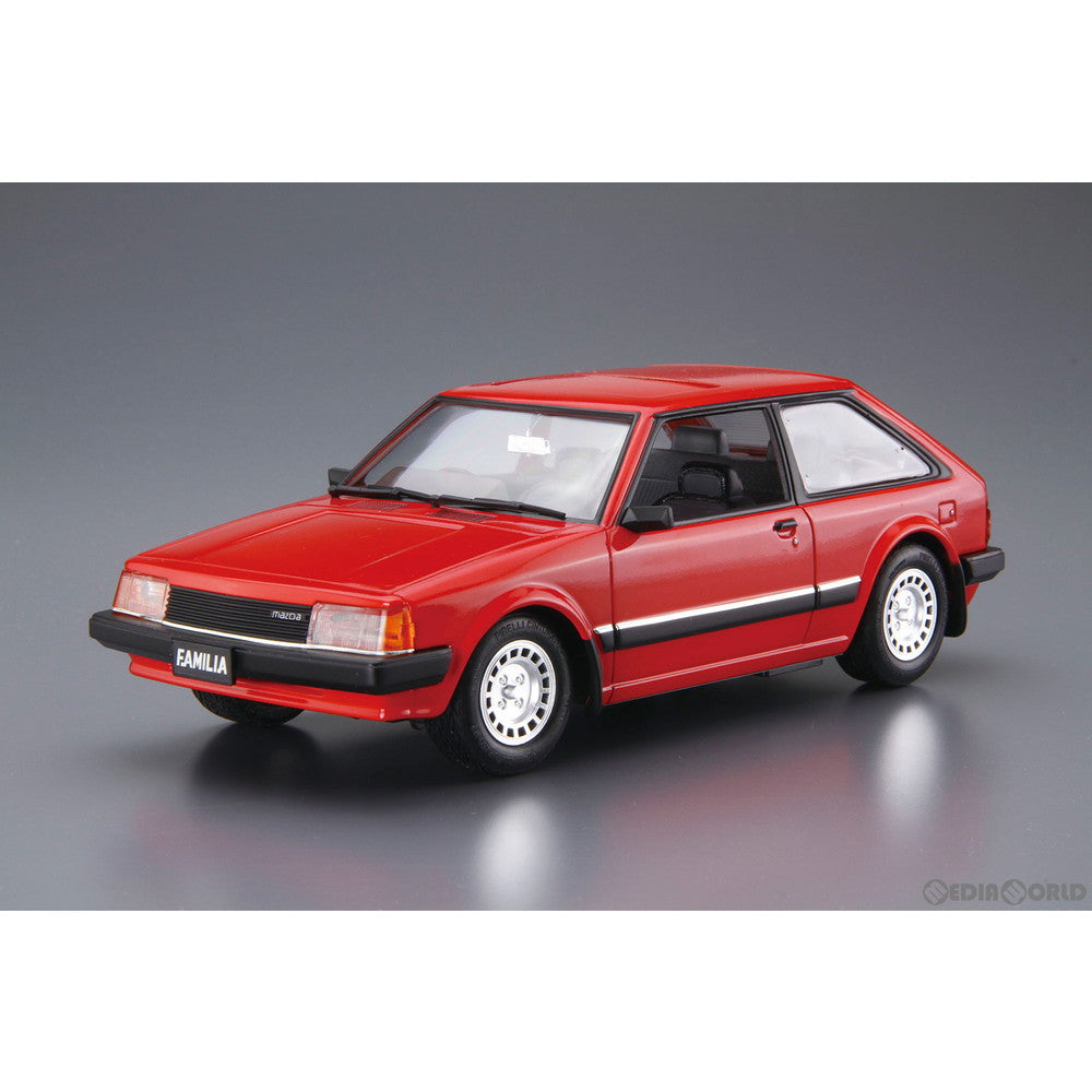 【新品】【お取り寄せ】[PTM] ザ・モデルカー No.80 1/24 マツダ BD ファミリア XG '80 プラモデル アオシマ(20210510)