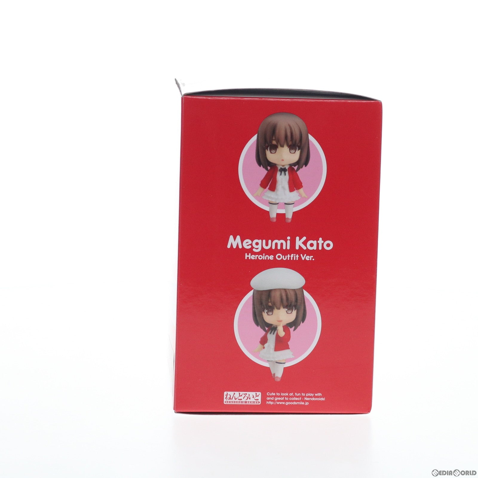 【中古即納】[FIG] (フィギュア単品) ねんどろいど 819 加藤恵(かとうめぐみ) ヒロイン服Ver. 冴えない彼女の育てかた Memorial ねんどろいど加藤恵 ヒロイン服Ver.付き限定版 完成品 可動フィギュア KADOKAWA(カドカワ) (20180320)