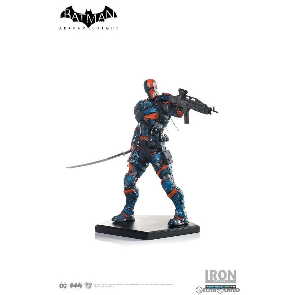 【中古即納】[FIG] デスストローク バットマン:アーカム・ナイト 1/10 アートスケール スタチュー 完成品 フィギュア アイアンスタジオ(20180228)