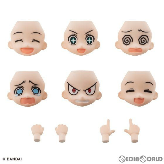【中古即納】[FIG] プレミアムバンダイ限定 AQUA SHOOTERS!(アクアシューターズ) フェイスパーツセット01 フィギュア用アクセサリ バンダイ(20191209)