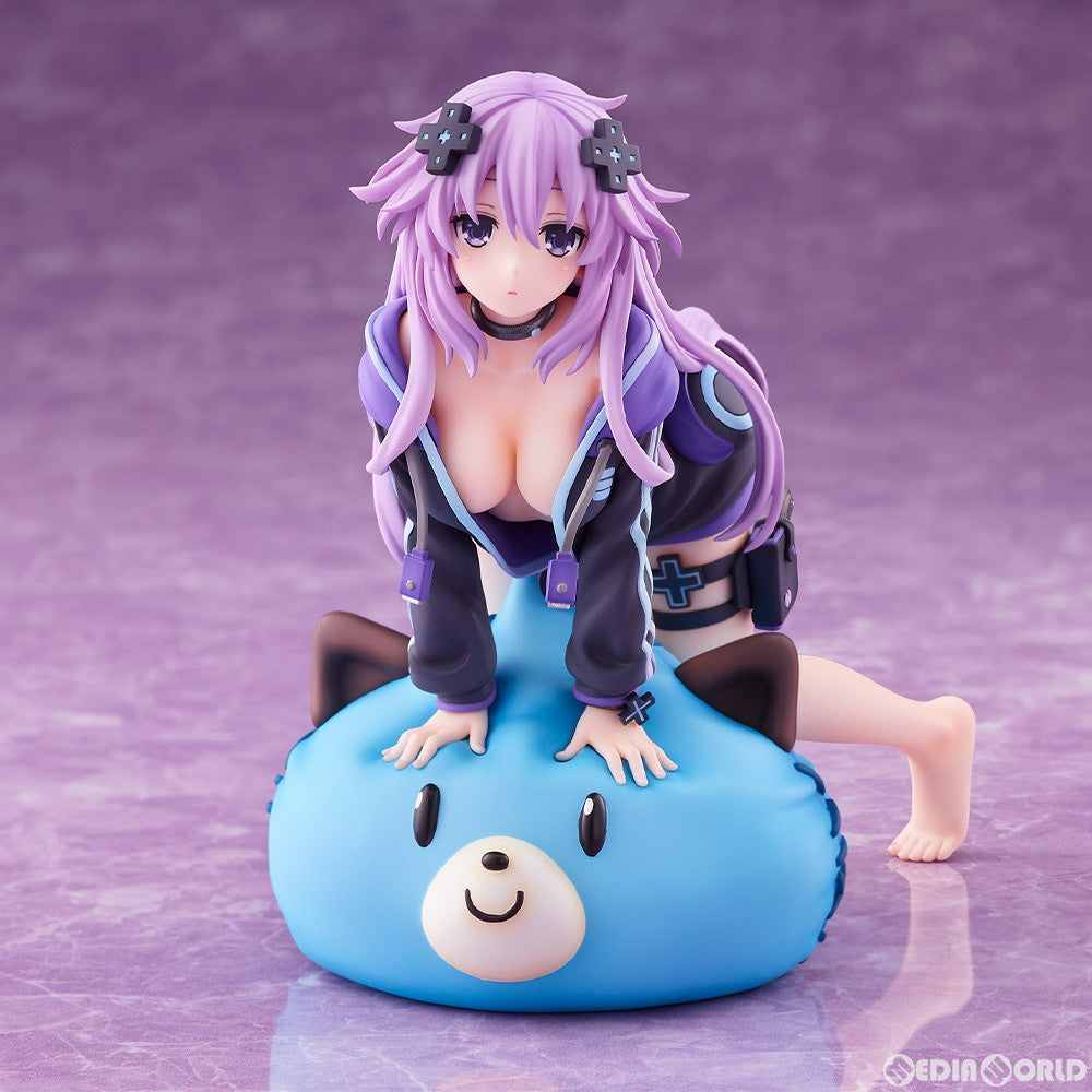 【中古即納】[FIG] 「次元の旅人 ネプテューヌ」 寝起きVer. 超次元ゲイム ネプテューヌ 1/8 完成品 フィギュア ブロッコリー(20210910)